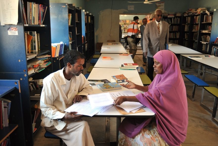 VOPA staff meeting with community members